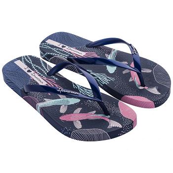 Ipanema Flip Flops Women I Love Sun Print Navy 741960YXE Ireland